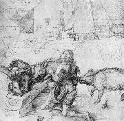 Albrecht Durer, The Prodigal Son among the Swine